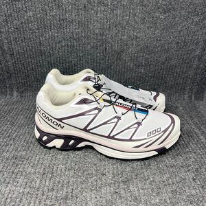 NEW Salomon XT-6 White Plum Perfect Vanilla Trail Running Shoes Women’s Size 9
